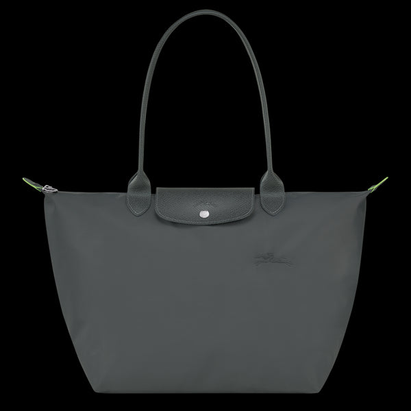Graphite Le Pliage Green L Tote bag